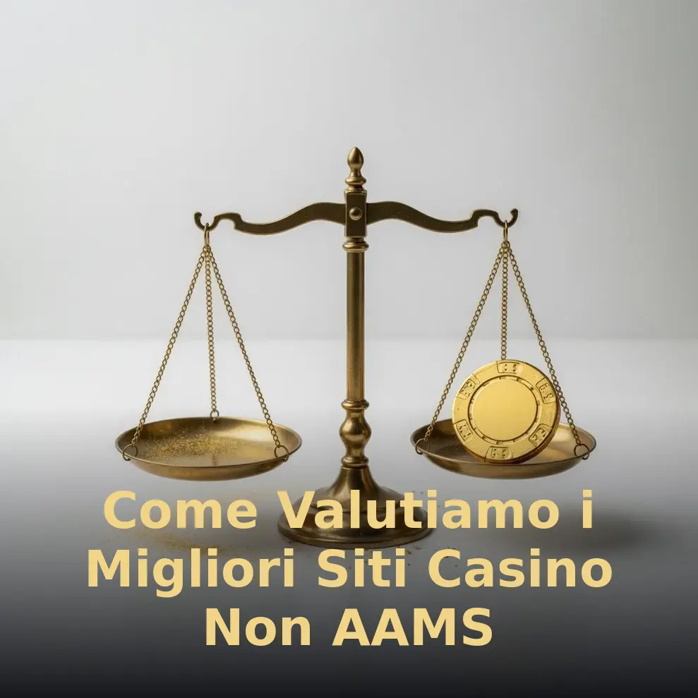 Come Valutiamo i Migliori Siti Casino Non AAMS
